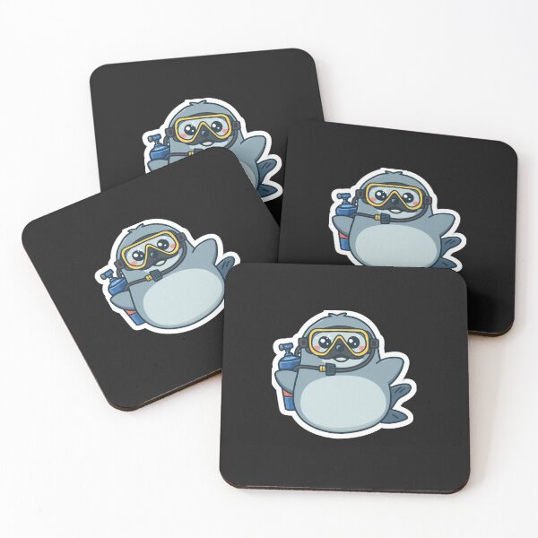 Item preview, Cute Seal Scuba Diving - Left Chest Badge Funny Ocean Sea Lion designed and sold by islam gamal.