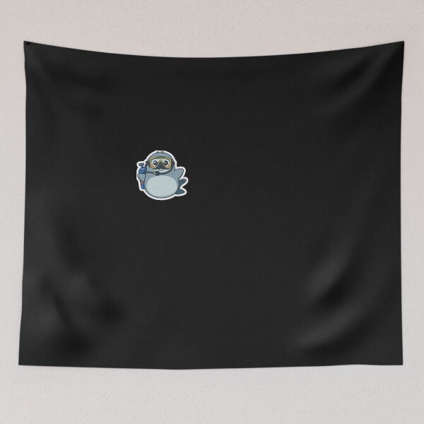 Item preview, Cute Seal Scuba Diving - Left Chest Badge Funny Ocean Sea Lion designed and sold by islam gamal.
