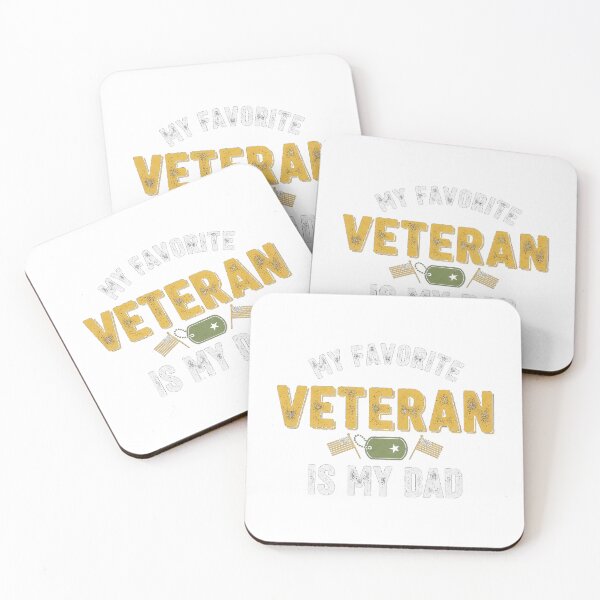 Item preview, My Favorite Veteran Is My Dad T-Shirt designed and sold by Designs-RZ.