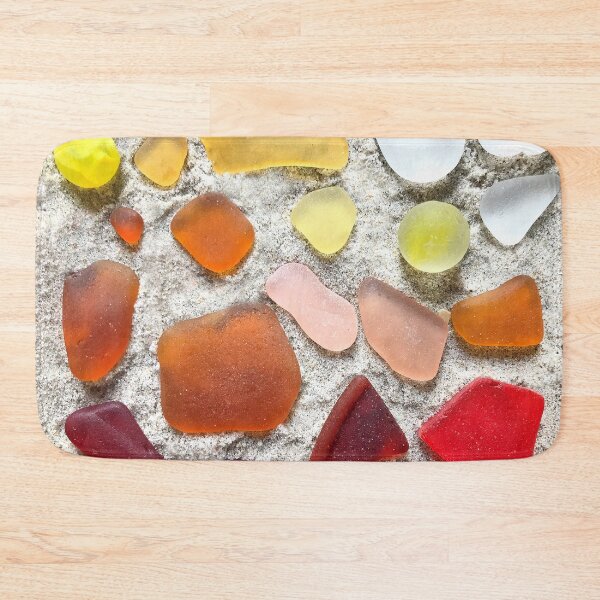 Item preview, Bright Colored Seaglass in the Sand designed and sold by LeslieMac713.