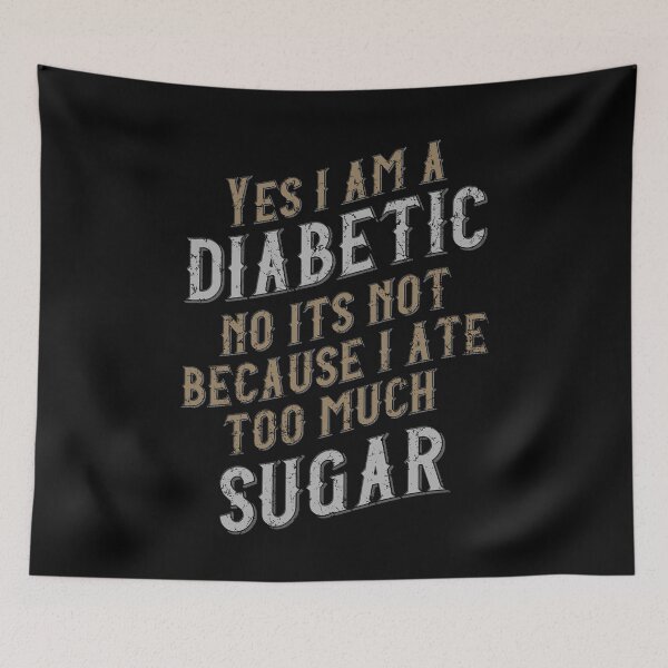 Item preview, Yes I am a Diabetic Sarcastic Gift designed and sold by kolbasound.