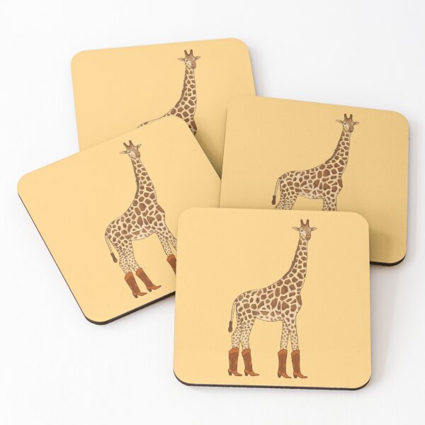 Item preview, Giraffe in Cowboy Boots designed and sold by Spring Things.