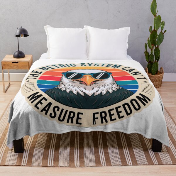 Item preview, The Metric System Cant Measure Freedom designed and sold by MerchlyMike.