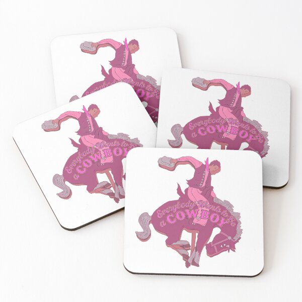 Item preview, everybody wants to be a cowboy (pink) designed and sold by dyldesignz.
