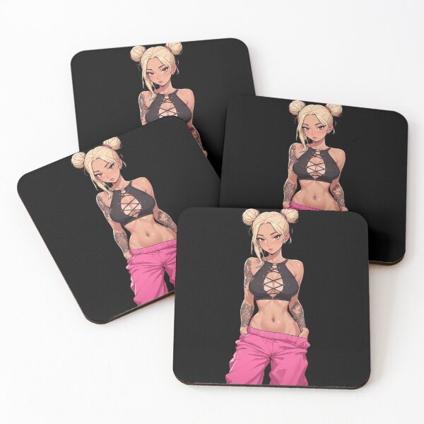 Item preview, Hot Goa Rave Girl with Tattoo designed and sold by VDDDesign.