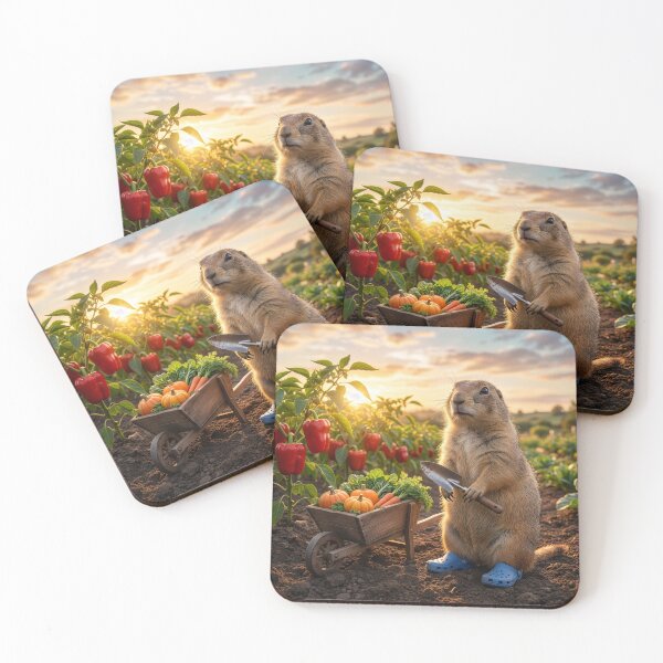 Item preview, Prairie Dog Gardener designed and sold by Tridentulus.