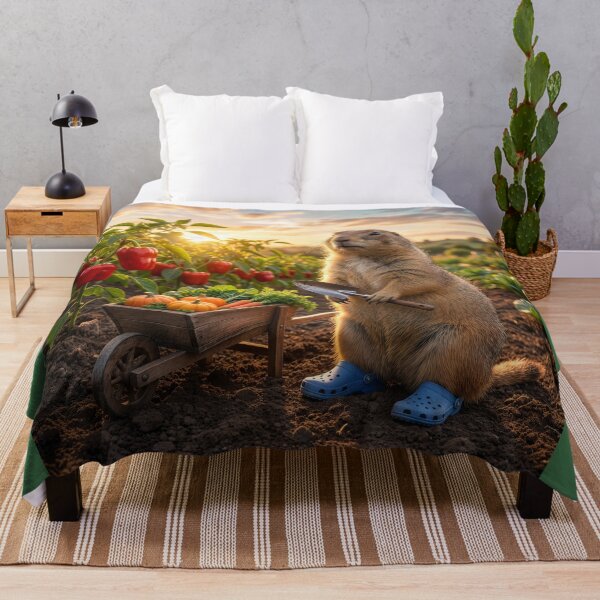 Item preview, Prairie Dog Gardener designed and sold by Tridentulus.