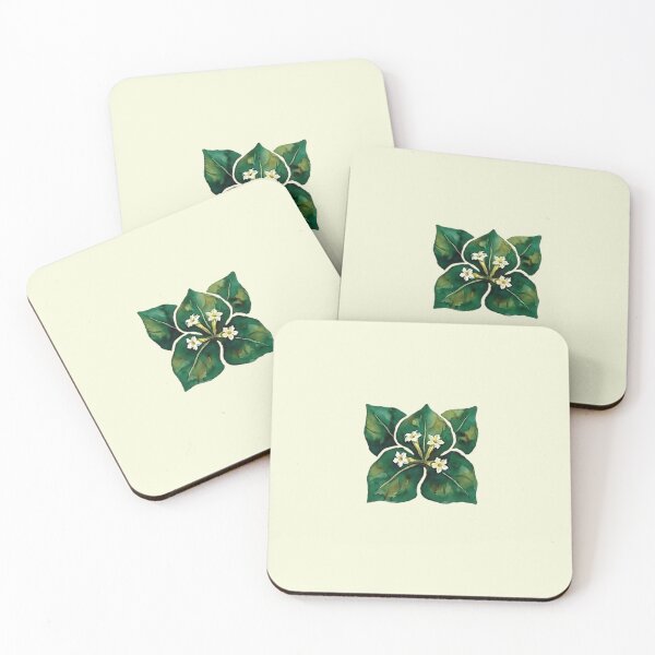 Item preview, Green Botanical Tropical Flower Art designed and sold by Islabonita..