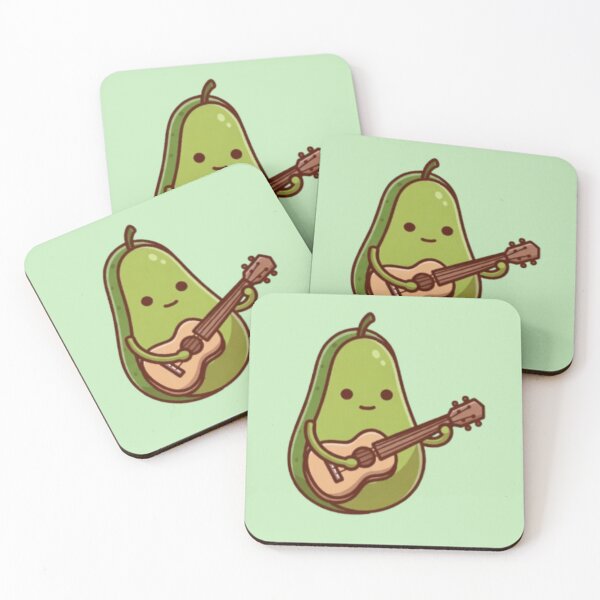 Item preview, Avocado Guitar – Funny Food Music Design designed and sold by Dogandesighn.