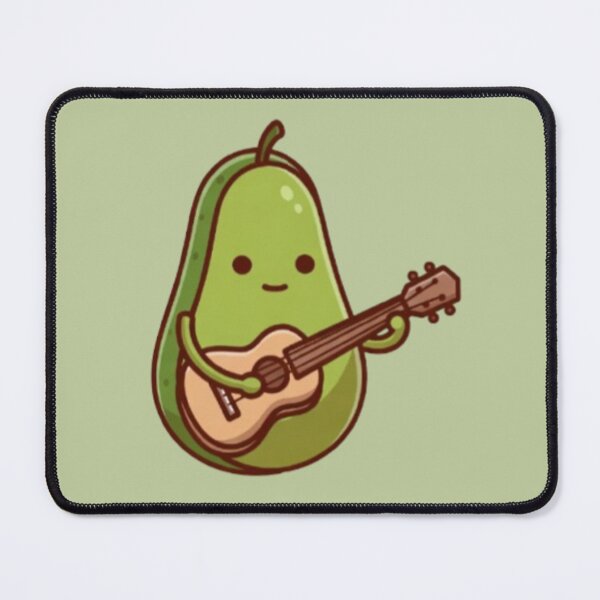 Item preview, Avocado Guitar – Funny Food Music Design designed and sold by Dogandesighn.