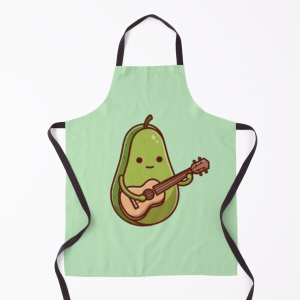 Item preview, Avocado Guitar – Funny Food Music Design designed and sold by Dogandesighn.