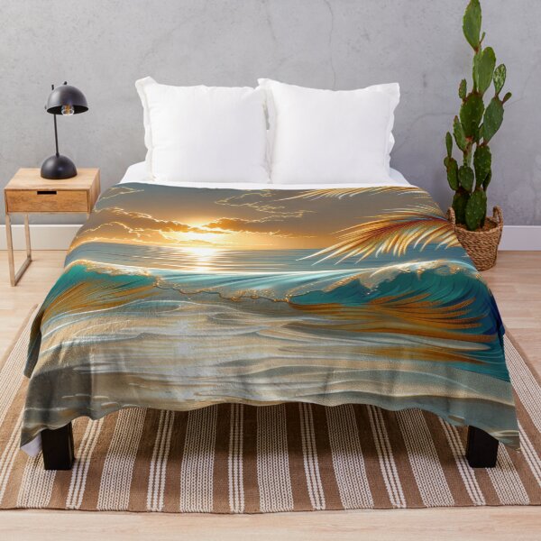 Item preview, Tropical beach at sunset designed and sold by MargaretWiktor.