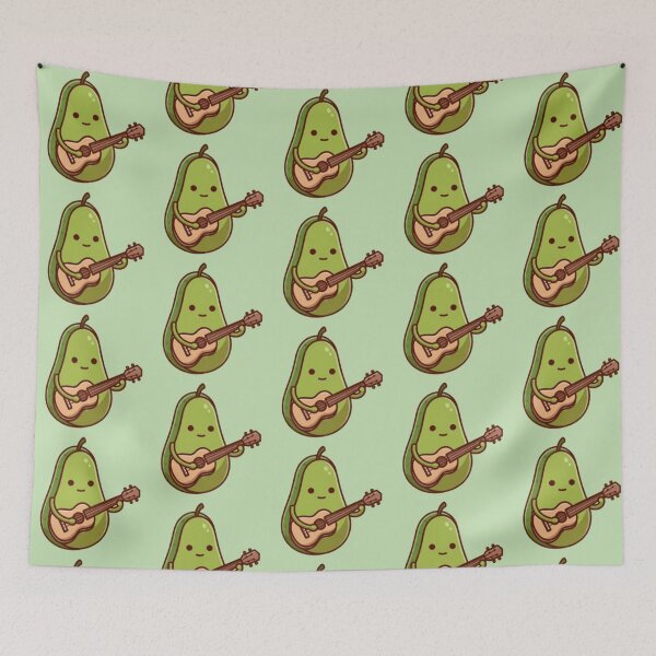 Item preview, Avocado Guitar – Funny Food Music Design designed and sold by Dogandesighn.