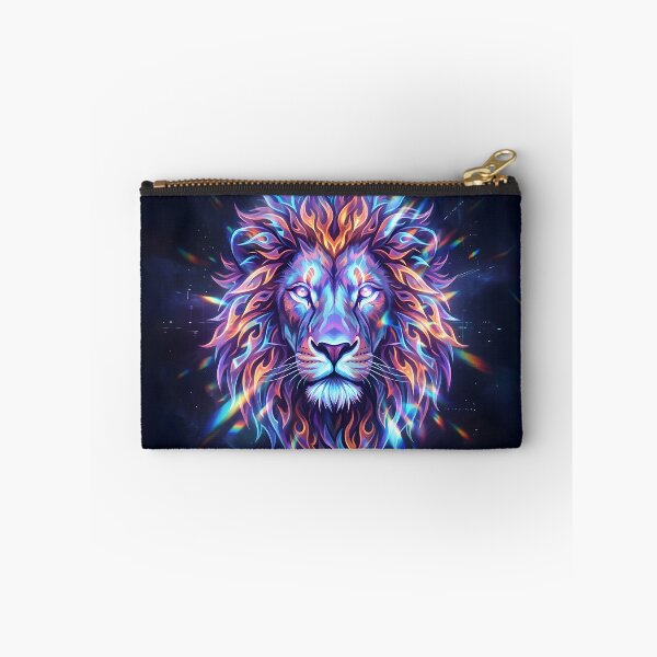 Item preview, Cosmic Neon Lion – Power, Courage and Creative Energy designed and sold by Marcu Ioachim.