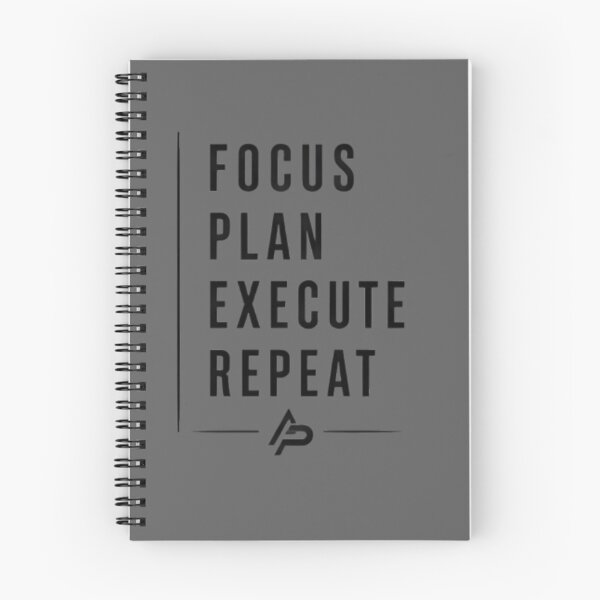 Item preview, focus plan execute repeat designed and sold by Alpha Progress.