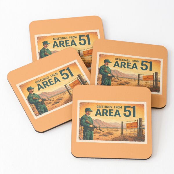 Item preview, Area 51 Desert Perimeter Guard designed and sold by ParanormalCount.