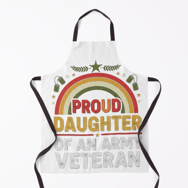 Item preview, Proud Daughter Of An Army Veteran Retro Tee designed and sold by Designs-RZ.