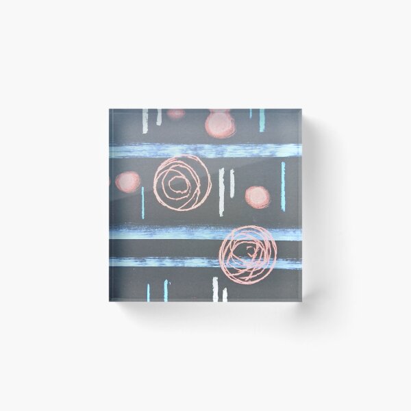 Item preview, 80's Eighties Style Retro Geometric Abstract designed and sold by JHadfieldArt.
