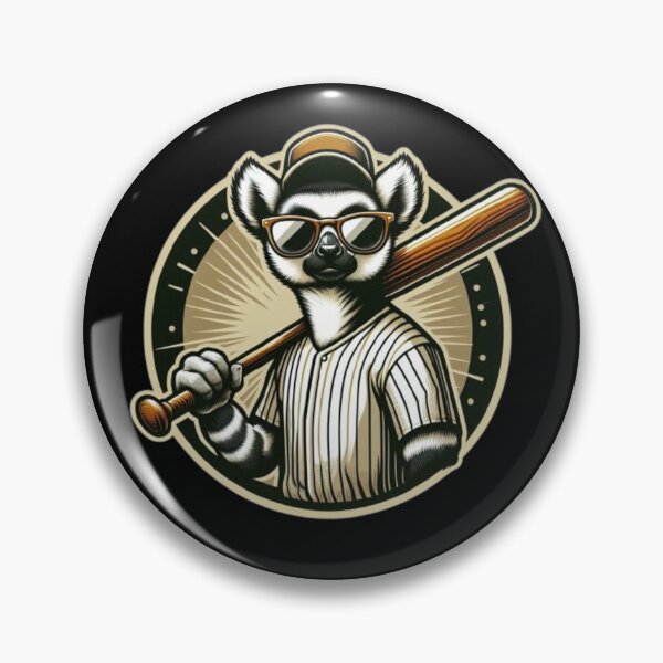 Item preview, Baseball Lemur – Funny Animal Sports Design designed and sold by Dogandesighn.