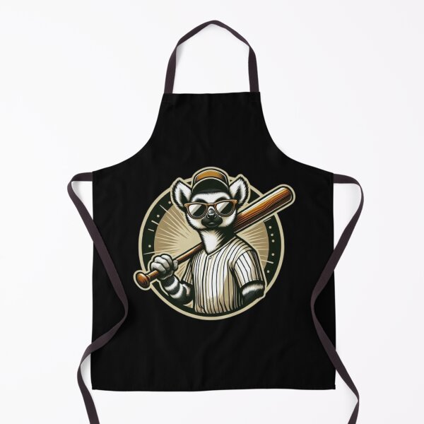 Item preview, Baseball Lemur – Funny Animal Sports Design designed and sold by Dogandesighn.