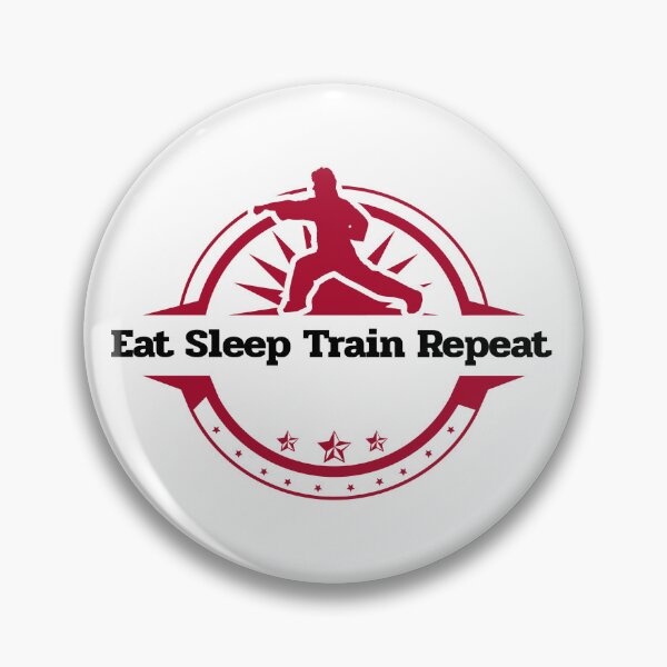 Item preview, Eat Sleep Train Repeat designed and sold by Kal-El-Tees.