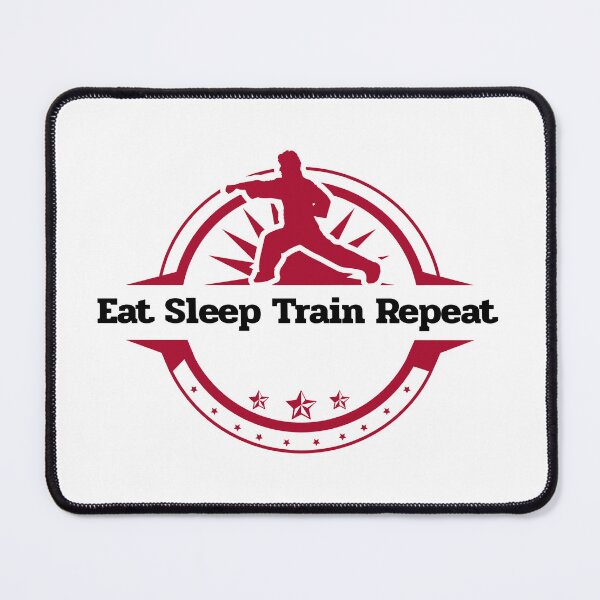 Item preview, Eat Sleep Train Repeat designed and sold by Kal-El-Tees.
