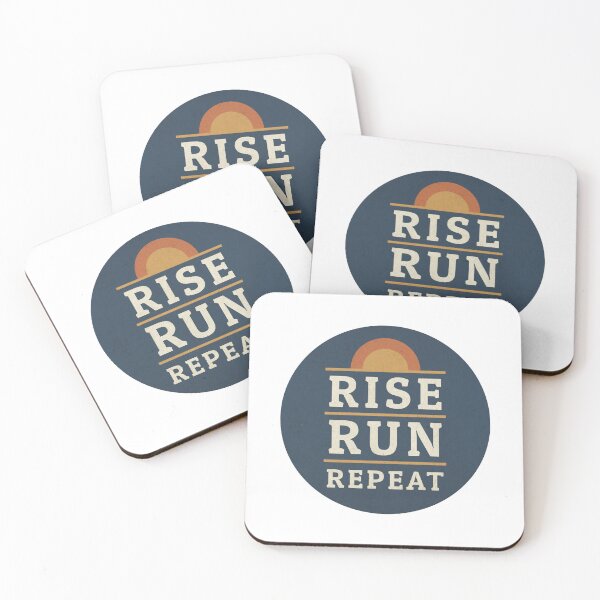 Item preview, Rise Run Repeat – Vintage Running Design designed and sold by Morning-Miles-Co.
