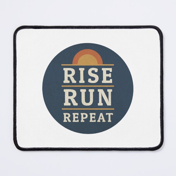 Item preview, Rise Run Repeat – Vintage Running Design designed and sold by Morning-Miles-Co.