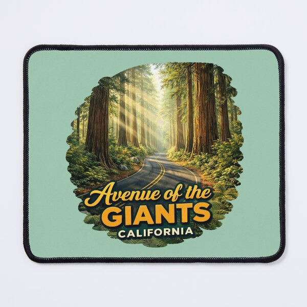 Item preview, Avenue of the Giants, California - Redwood Highway designed and sold by Myra365Art.