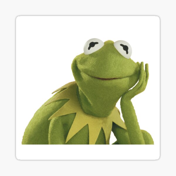 Kermit der Frosch Sticker
