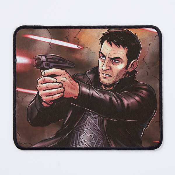 Item preview, Defiant Captain Under Fire designed and sold by BrushBansheeStore.