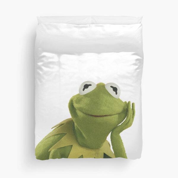 Vista previa del artículo con la obra «Kermit la rana», diseñado y vendido por Josh Garrett.