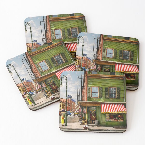 Item preview, City - NY - The corner store 1936 designed and sold by Mike Savad Photography.