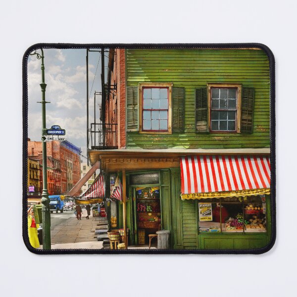 Item preview, City - NY - The corner store 1936 designed and sold by Mike Savad Photography.