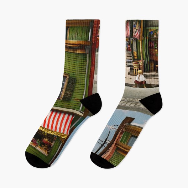 Item preview, City - NY - The corner store 1936 designed and sold by Mike Savad Photography.