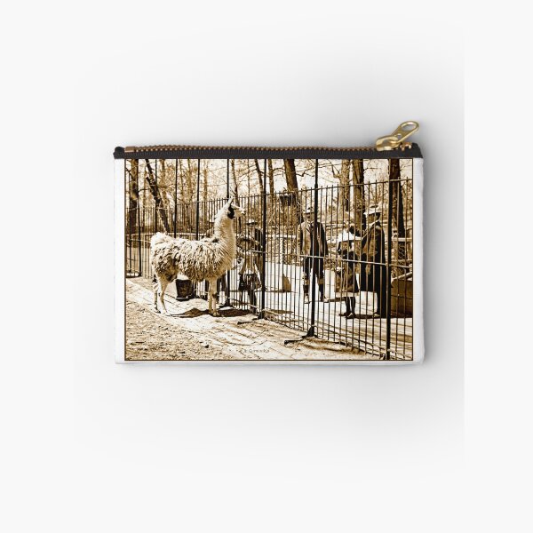 Item preview, Philadelphia, Pennsylvania, November 8, 1901, Zoological Garden Visitors at Llama Enclosure designed and sold by AMacGPhilly.