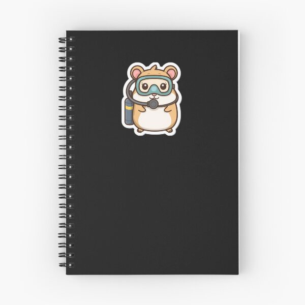 Item preview, Cute Hamster Scuba Diving - Right Chest Badge Funny Ocean Rodent designed and sold by islam gamal.