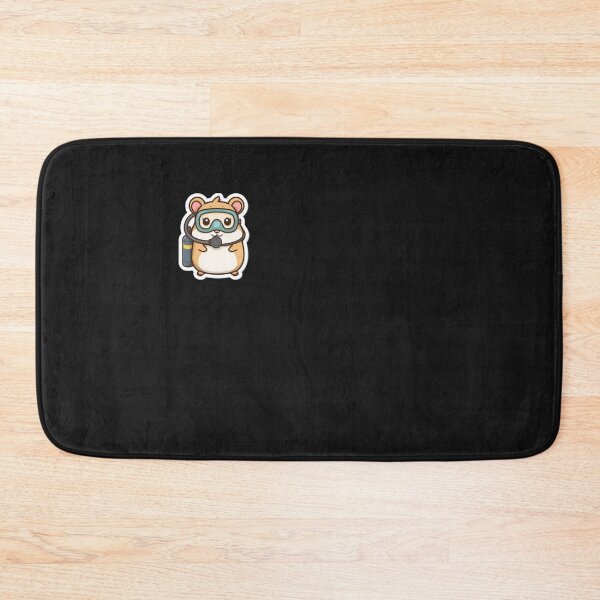 Item preview, Cute Hamster Scuba Diving - Right Chest Badge Funny Ocean Rodent designed and sold by islam gamal.