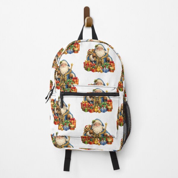Item preview, Watercolor Vintage Santa Claus with Gifts designed and sold by silviaol.