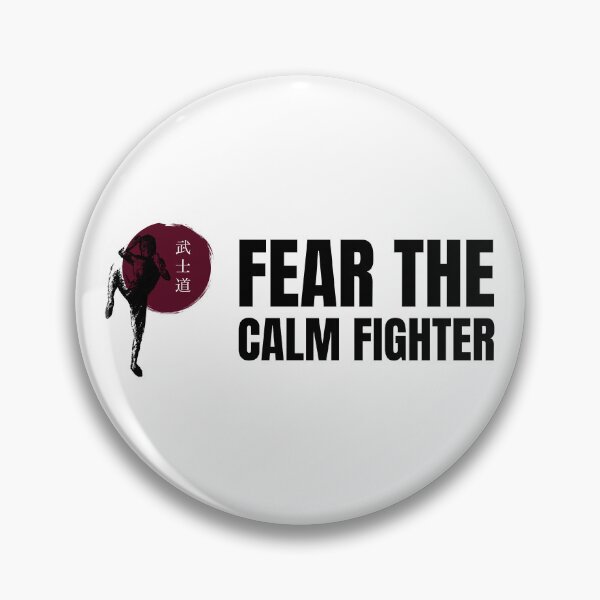 Item preview, Fear The Calm Fighter designed and sold by Kal-El-Tees.