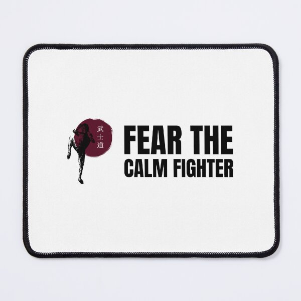 Item preview, Fear The Calm Fighter designed and sold by Kal-El-Tees.
