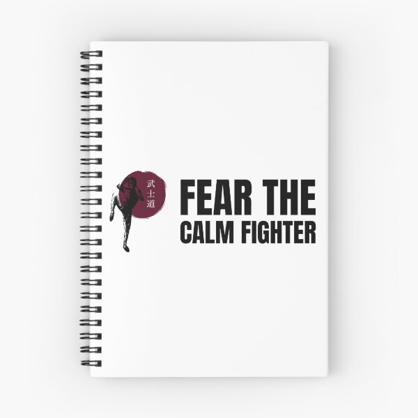 Item preview, Fear The Calm Fighter designed and sold by Kal-El-Tees.