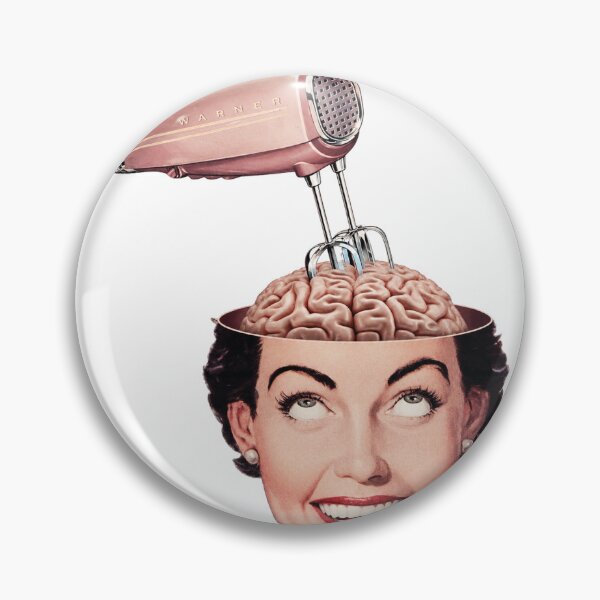 Item preview, Scramble Your Brians - surreal mixer mixing up brains designed and sold by PIXEL POP DESIGNS - Beyond the Norm!.