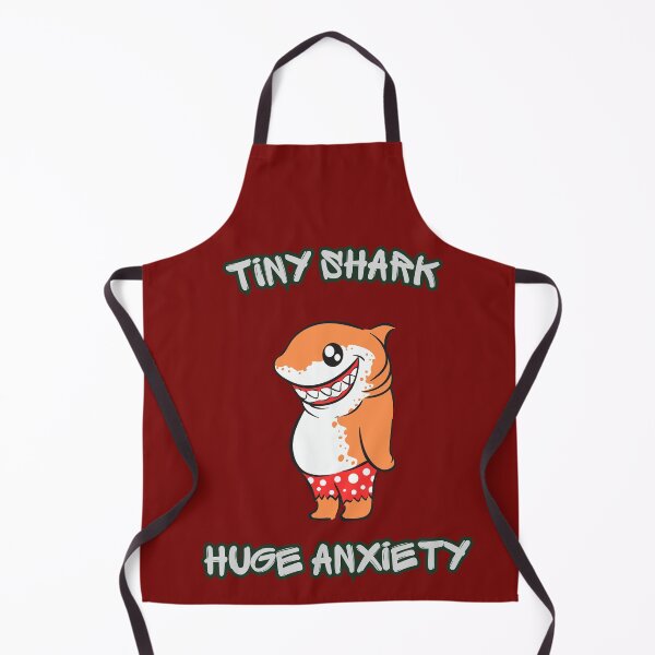 Item preview, TINY SHARK HUGE ANXIETY designed and sold by Creative Panda Designs.