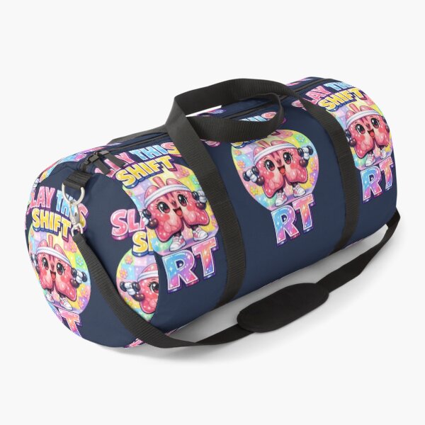 Item preview, Cute Sporty Lungs Respiratory Therapist Motivation Design – Kawaii RT Shift Worker Rainbow Checkerboard Fitness Meme Art for Respiratory Care Week & Hospital Night Shift Gifts designed and sold by ClinicalHubs.
