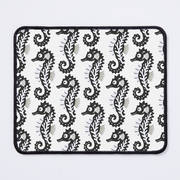 Item preview, Seahorse with decorative details designed and sold by BetweenForms.