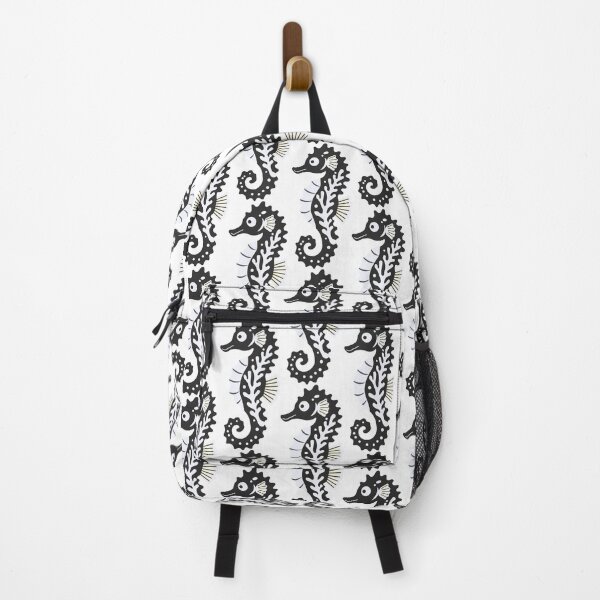 Item preview, Seahorse with decorative details designed and sold by BetweenForms.