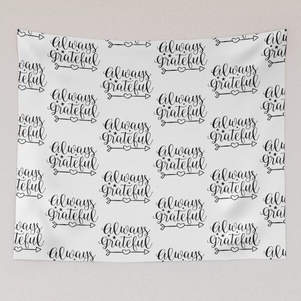 Item preview, Always Grateful - Cute School Mentor Inspirational Teaching Gift designed and sold by FuzionRaptor.