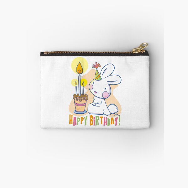 Item preview, Mel the rabbit happy birthday designed and sold by Konopikyu.