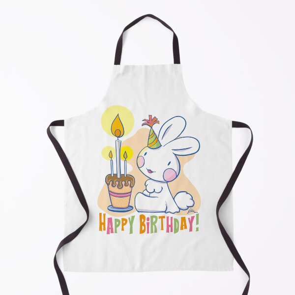 Item preview, Mel the rabbit happy birthday designed and sold by Konopikyu.